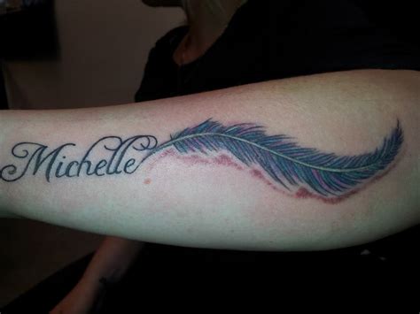 michelle name tattoo